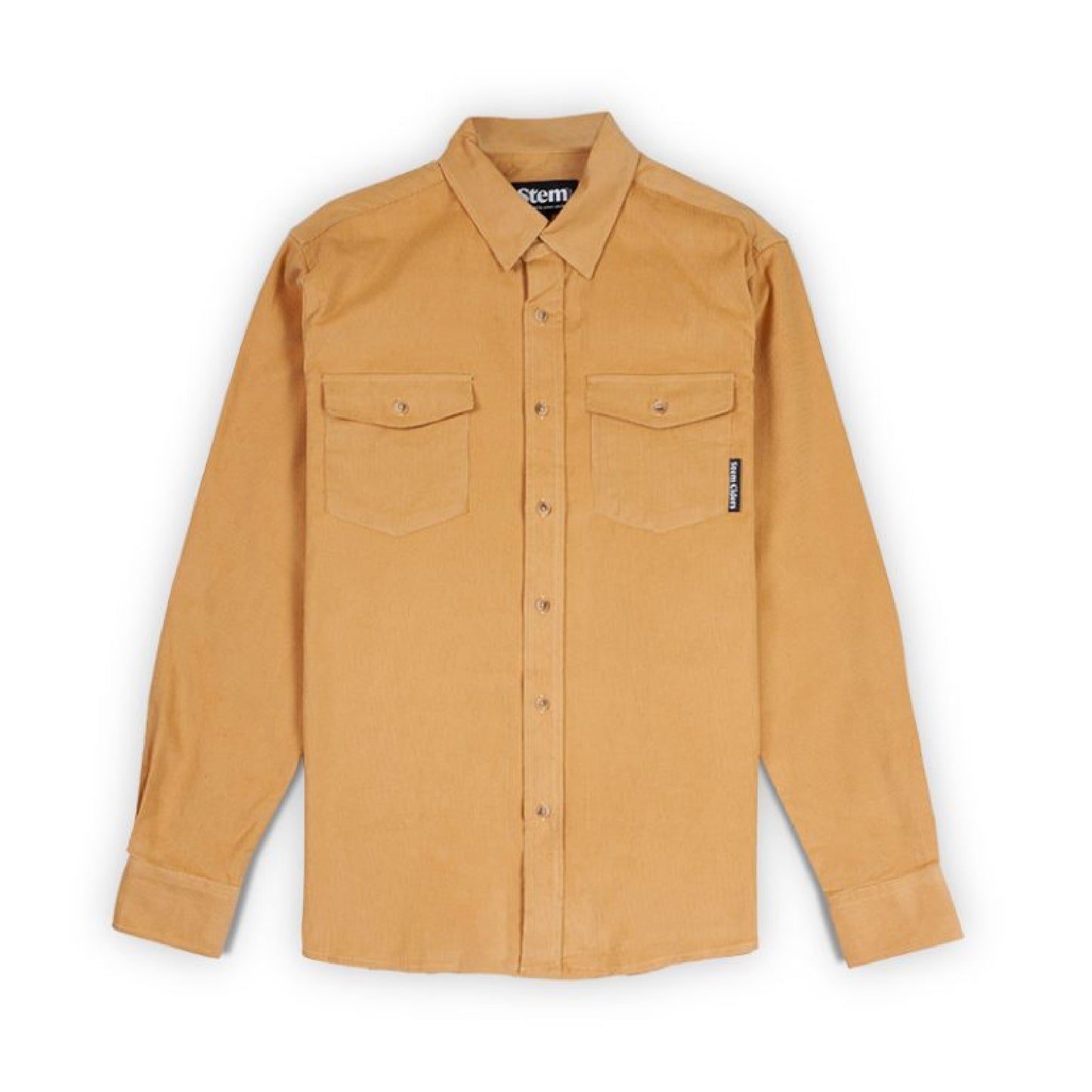 Tan Corduroy Button Up