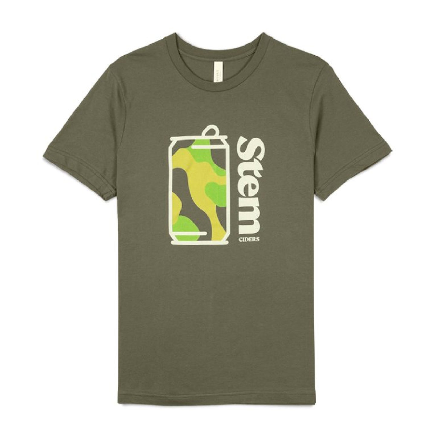 Green Camo Can Tee