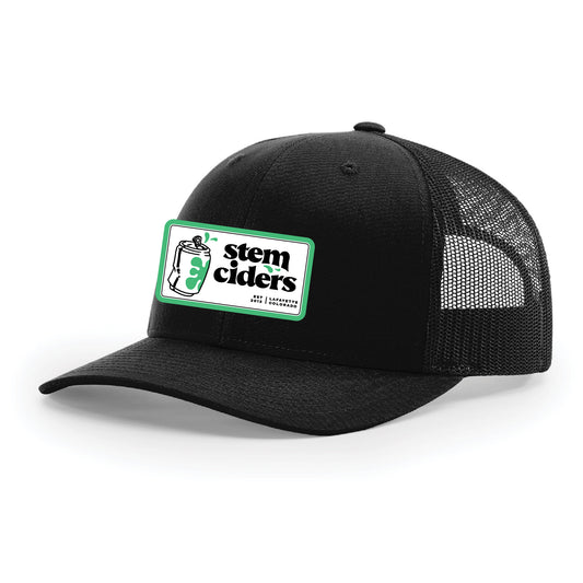 Stem Crushed Can Patch Trucker Hat