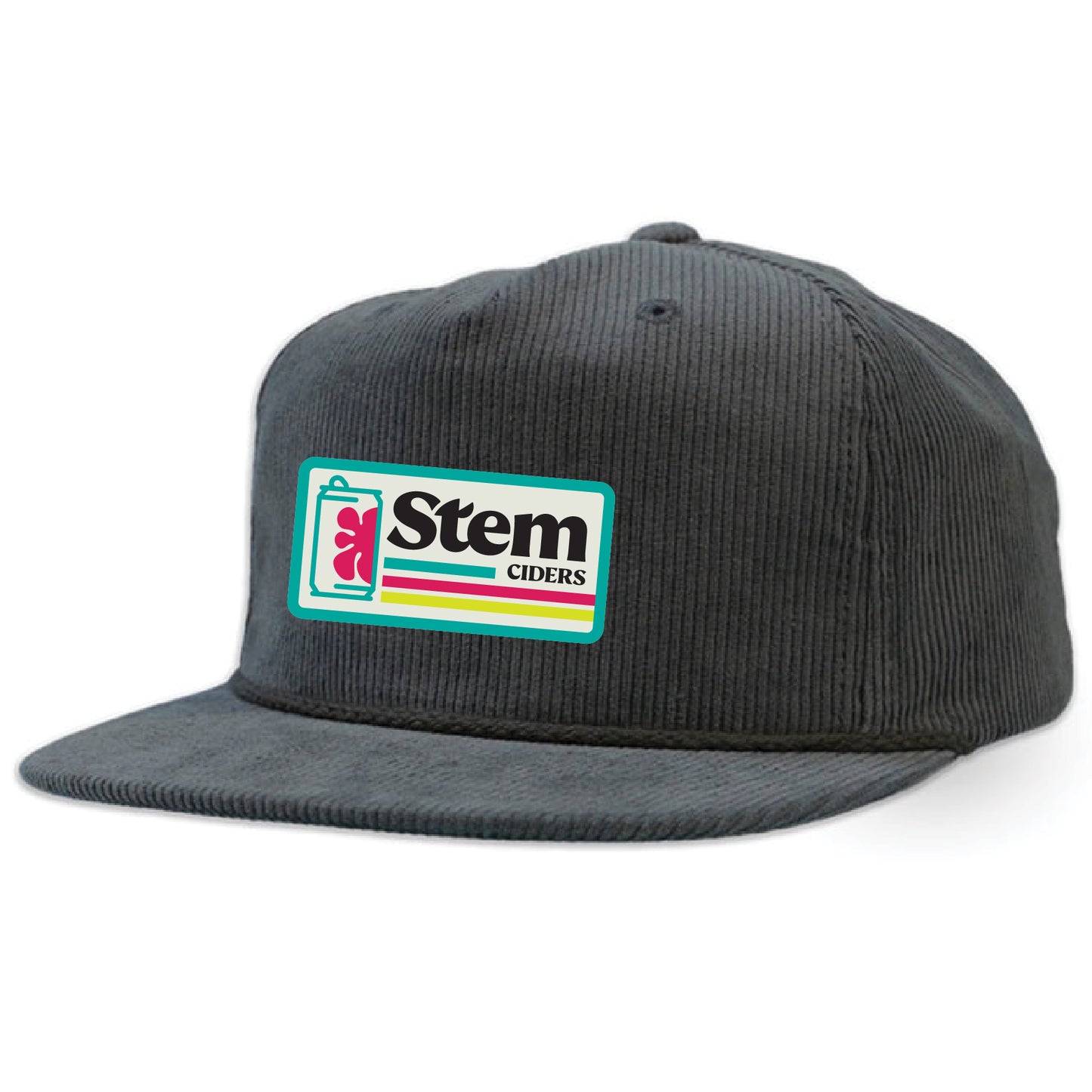 Stem Retro Stripe Patch Cord (Coal)